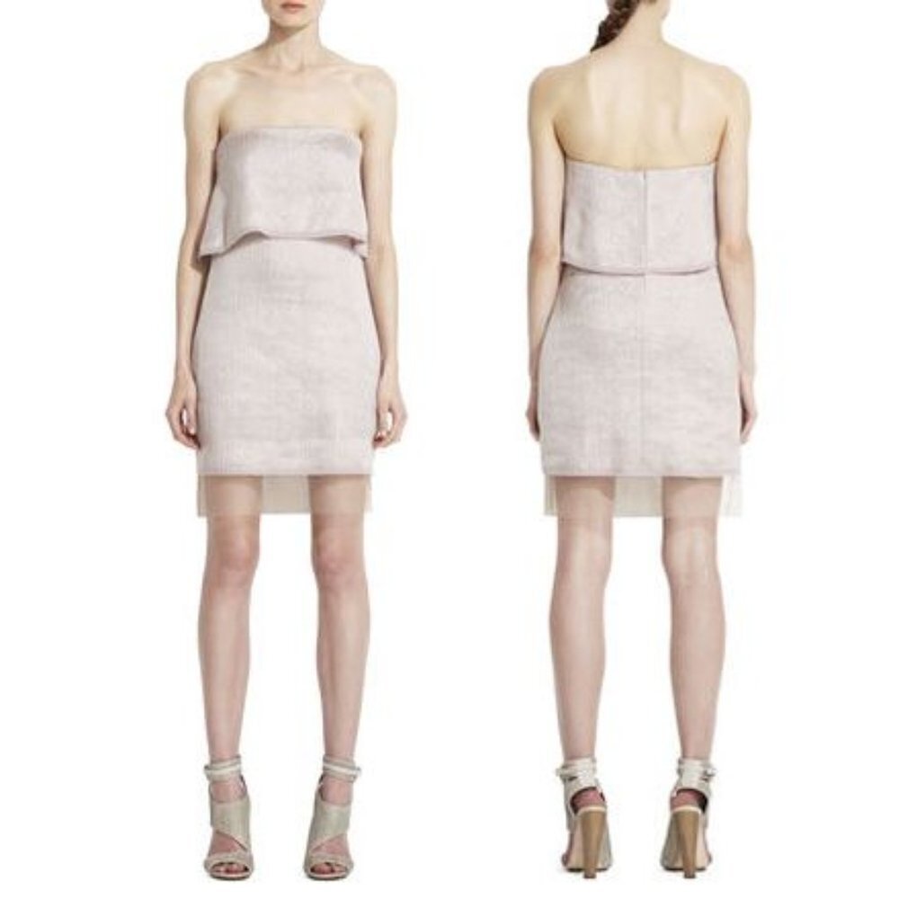 NWT BCBGMaxAzria Runway Sigrid Tiered Mini Dress